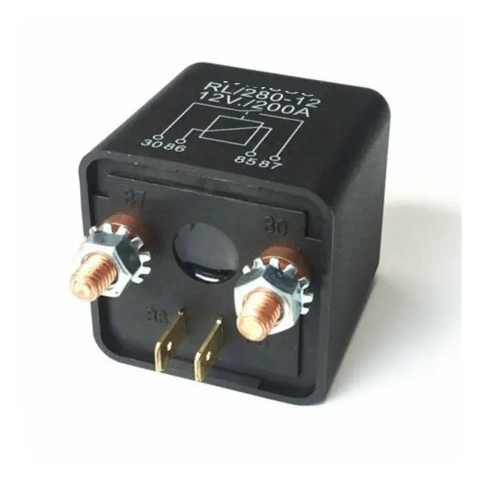 Relé de interruptor batería electromagnético 12V 200A