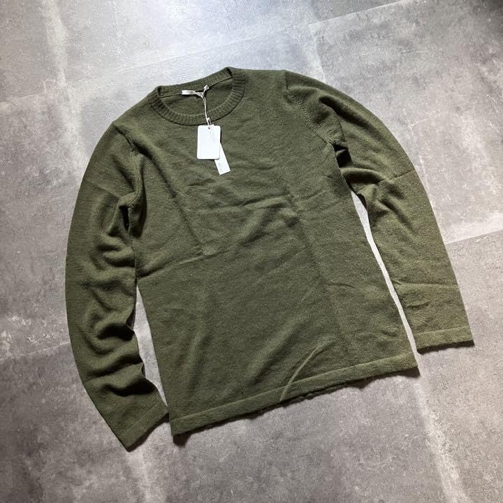 Amazon.co.jp: n100 カシミヤクルーネックプルオーバー ニット エヌ