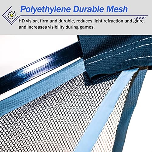 Hanging Basketball Return，Basketball Shot Returner,Hanging Basketball Return Net System, Aluminum Alloy Shot Trainer Rebounder Attachment Portable, for Ball Court/Backyard/Outdoor, with Rota