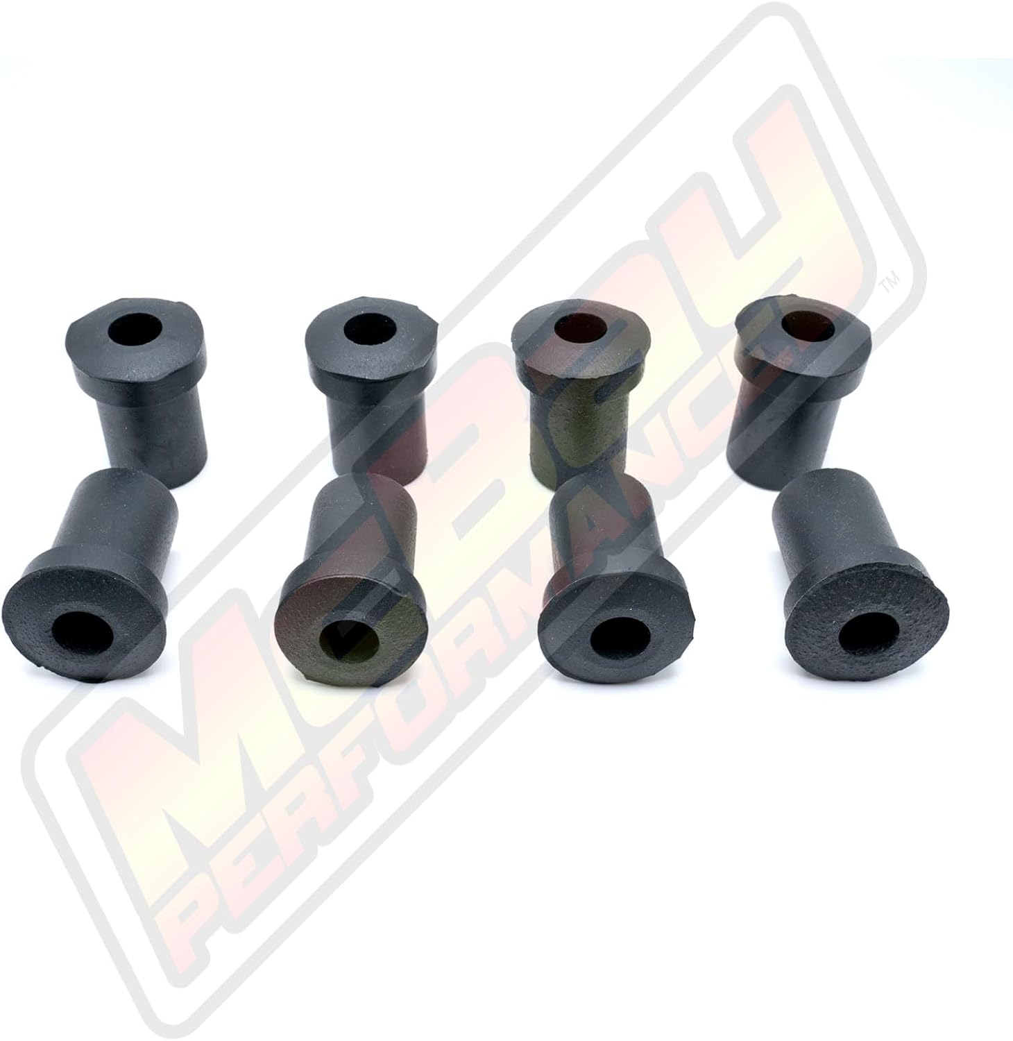 1" to 4" Adjustable 4-Position Rear Leaf Spring Shackle Lift Kit/Set Compatible with Select Ford 1964-1980 RWD Passenger Cars - MADE IN USA