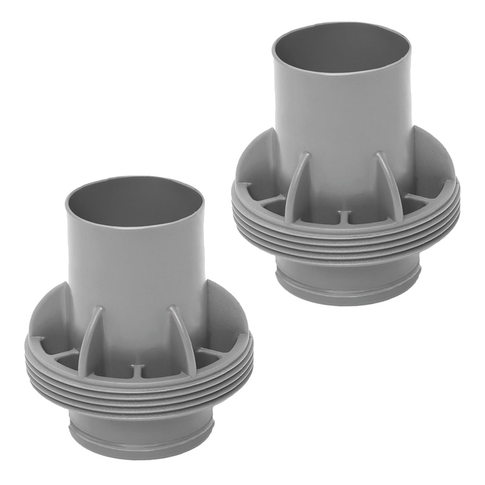Mekalero 2 Pack Pool Hose Adapter Hose Connectors Efficient Pool Maintenance Part Fittings ABS Texture for Swimming Pools Equipment Part