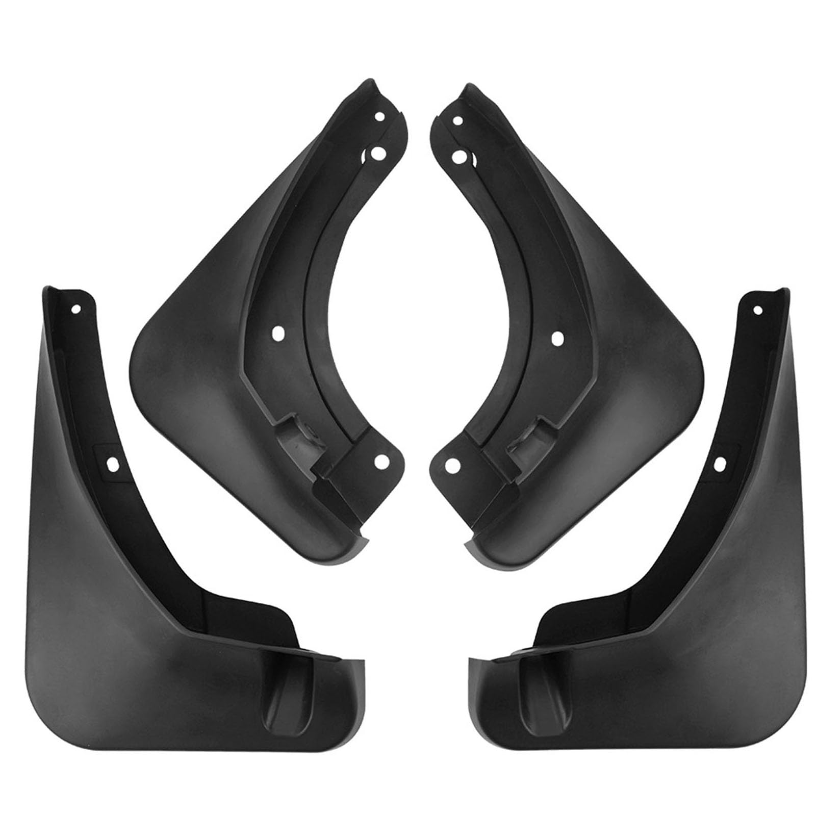 YPSBBHD Car Mud Flaps Fender Splash Guards, Compatible with Geely ICON 2020-2024, Splashproof Exterior Accessories for Car Wheel Protector