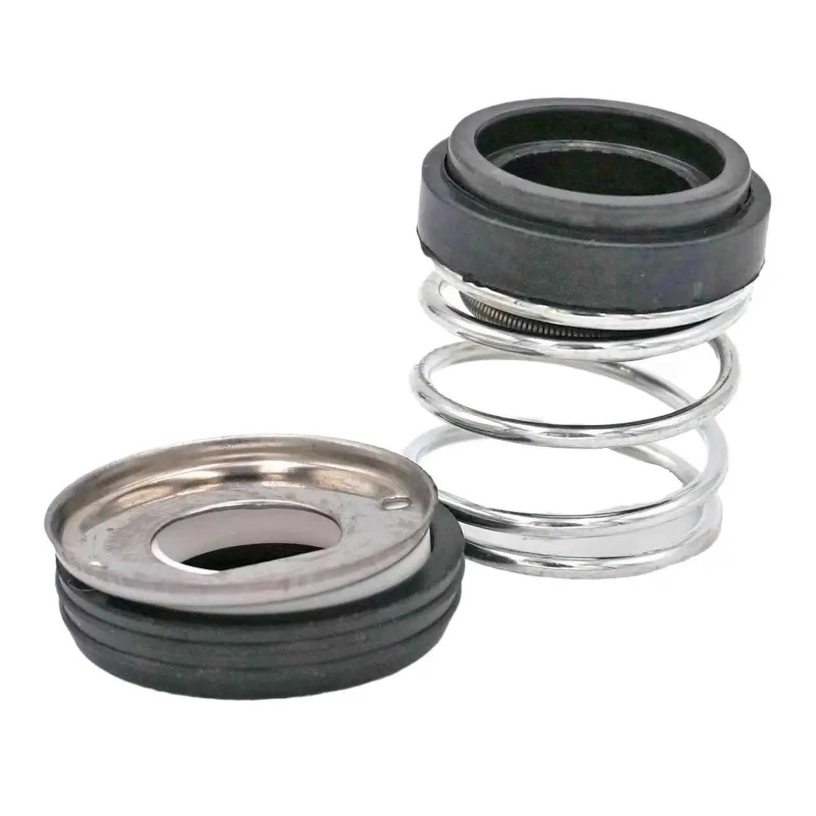 Accesorios de Hardware Sello de Eje mecánico con diámetro Interior de 8 a 16 mm, Resorte de Bobina Simple de Grafito/cerámica for Bomba de Agua, Modelo 156 Sello mecánico(15mm)