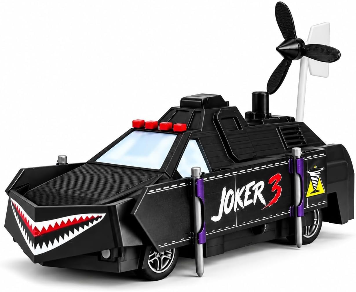 Deployable TIV-II Storm Chasers Car Toys Tornado Intercept Vehicle (Joker)