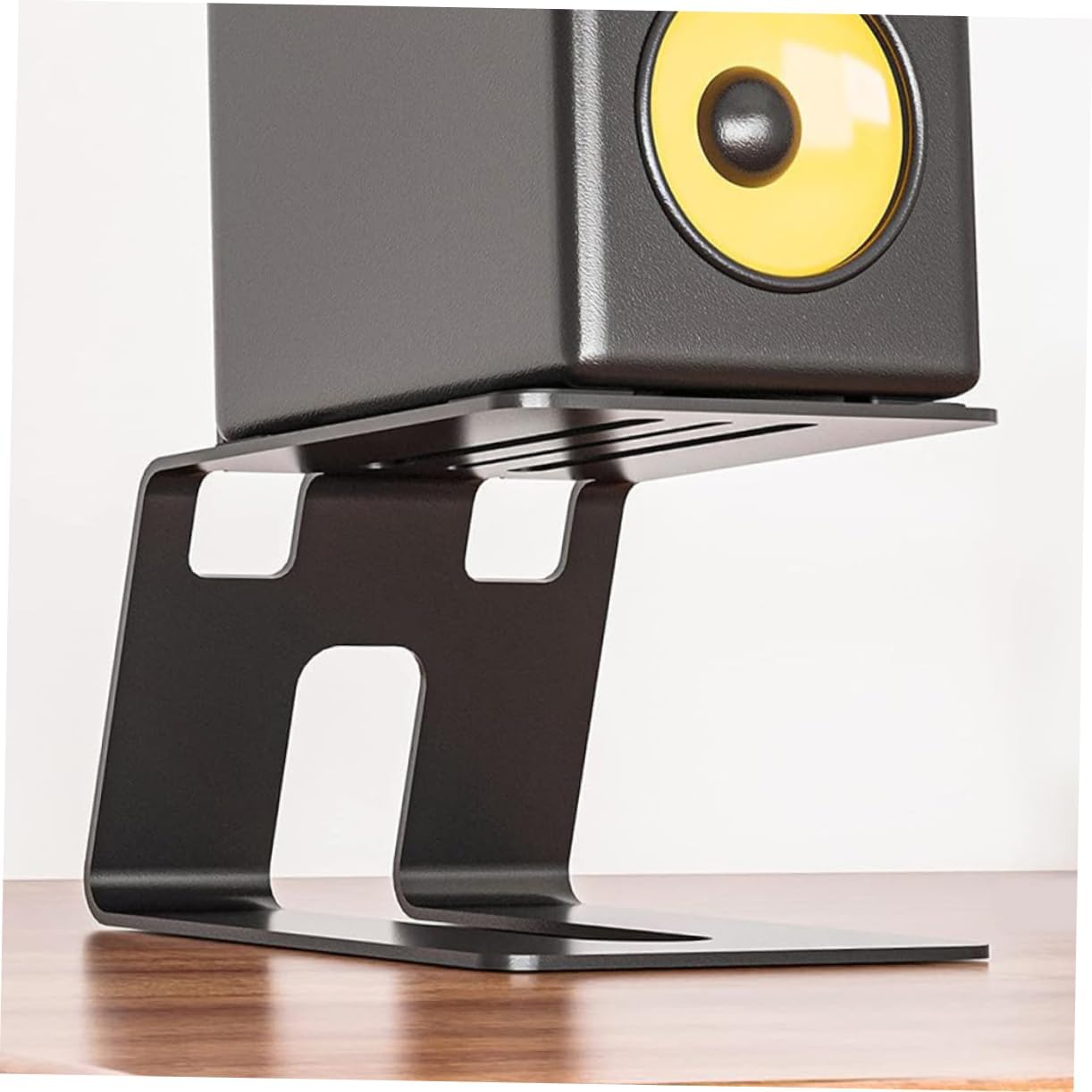 UPKOCH Desktop Speaker Stand Sturdy Metal Design for Small Speakers Elevates Sound for Enhanced Surround for Desk Organization