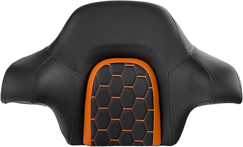 Miniatura 4 de TCT-MOTORPARTS King Pack - Almohadilla para respaldo de pasajero cortada para Harley Touring Road King, Road Glide, Street Glide, Electra Glide