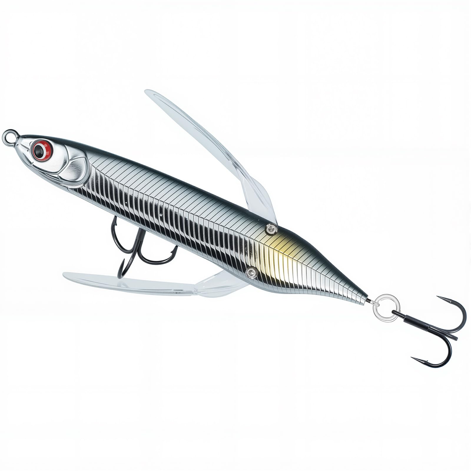 top Water bass Fishing Lures - bass Lures with Glide Bait Technology for Whopper plopper Fishing Lure Enthusiasts, Designed for Water Dragonfly Big bass Blow ups