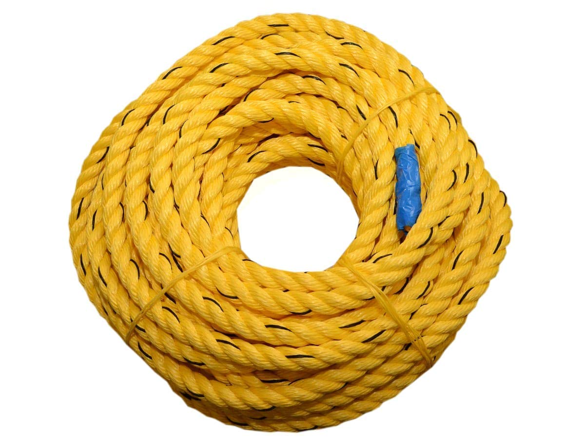 Virgin and Certified ISO Company Braided Twisted Cord Twine Rope Staring (25 Meter, 20 mm)-image-42