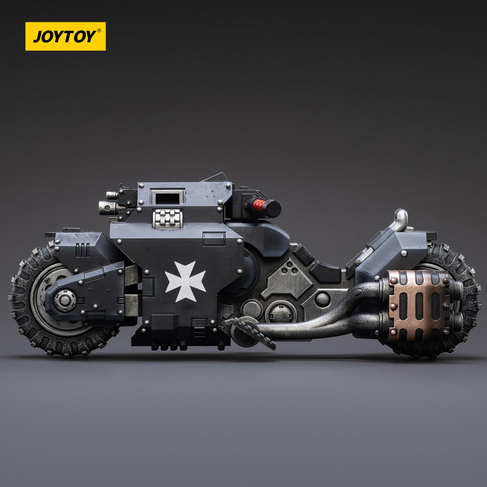 JOYTOY Warhammer 40k Black Templars, Black Templars Outriders 1/18 Action Figure, Dedicated To You Who Love Collecting - Image 4