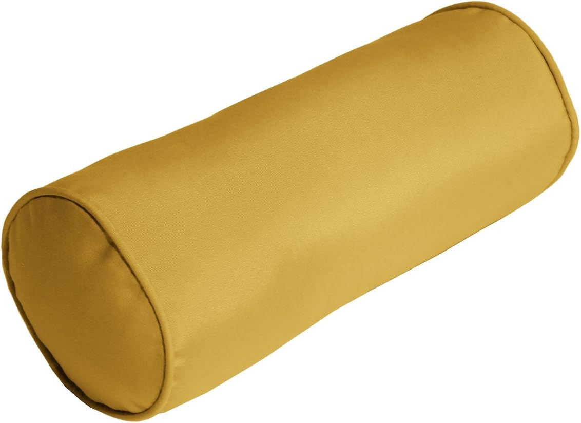 Comfort Classics Sunbrella Outdoor/Indoor Bolster Pillow in Sunflower Inc.