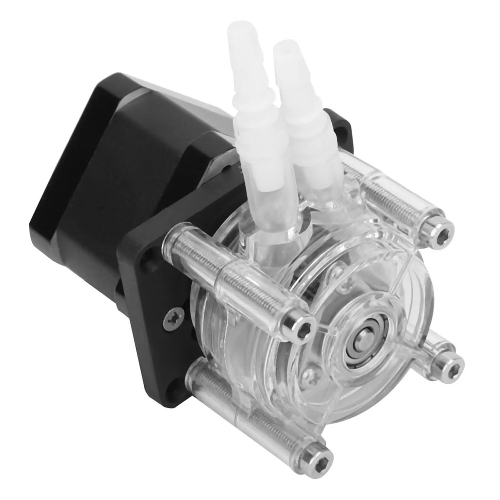 Bomba peristáltica de 6 a 30 V con motor paso a paso de gran caudal, tubo de bomba peristáltica de vacío for acuarios, laboratorios, análisis de agua