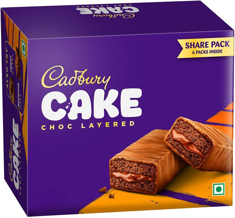 Cadbury Chocobakes ChocLayered Cakes, 114 g