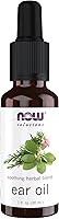 NOW Foods Ear Oil: Soothing Herbal Blend for Mild Ear Discomfort & Irritation, Natural 1 oz Relief