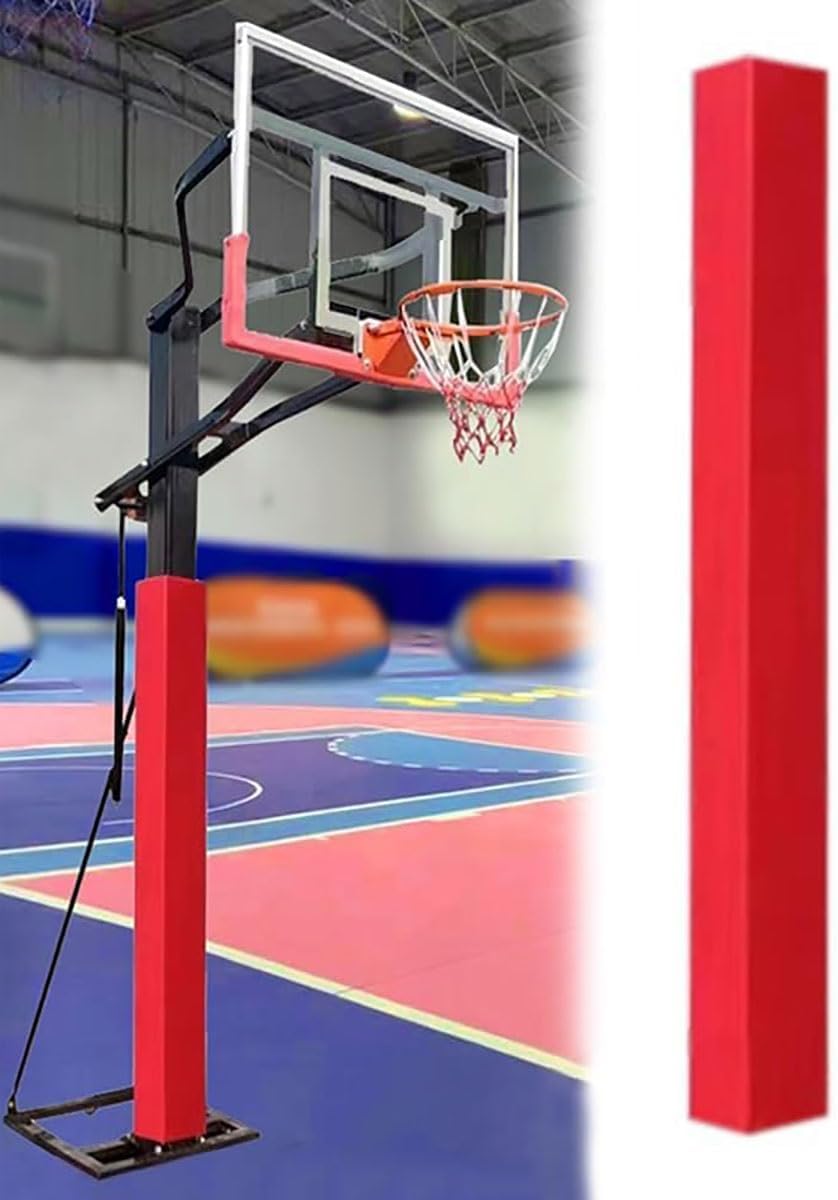 Heavy Duty Weatherproof Basketball Pole Pad, Durable Outdoor Protective Padding for Parks & Yards, Replacement Cushion for Basketball Hoops