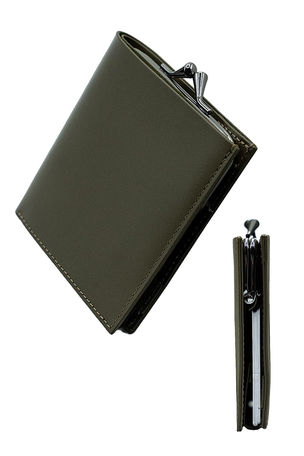 Amazon | [EDISON LAB] 特許 ずっと薄い財布 二つ折り スマート