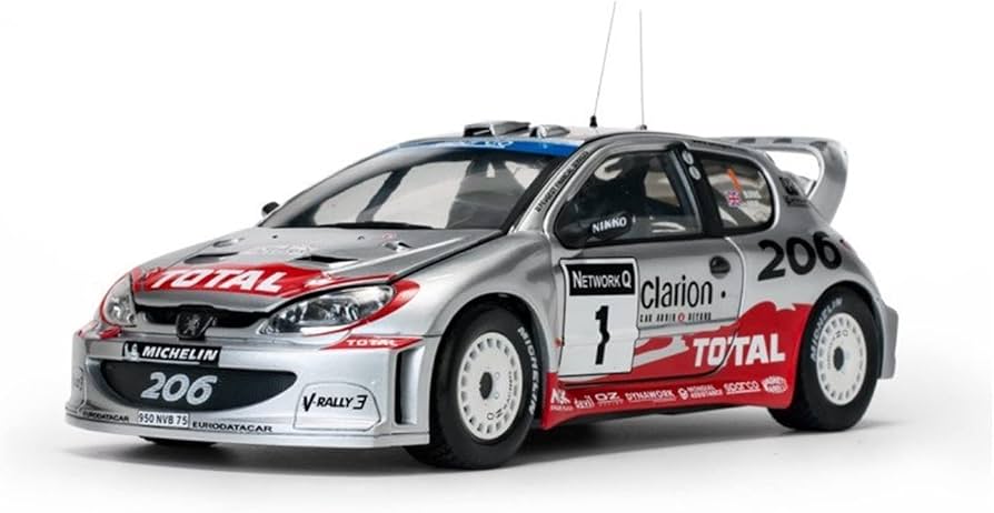 プジョー 206 WRC 1:18 スケール プジョー 206 WRC 1:18 スケール - メルカリ