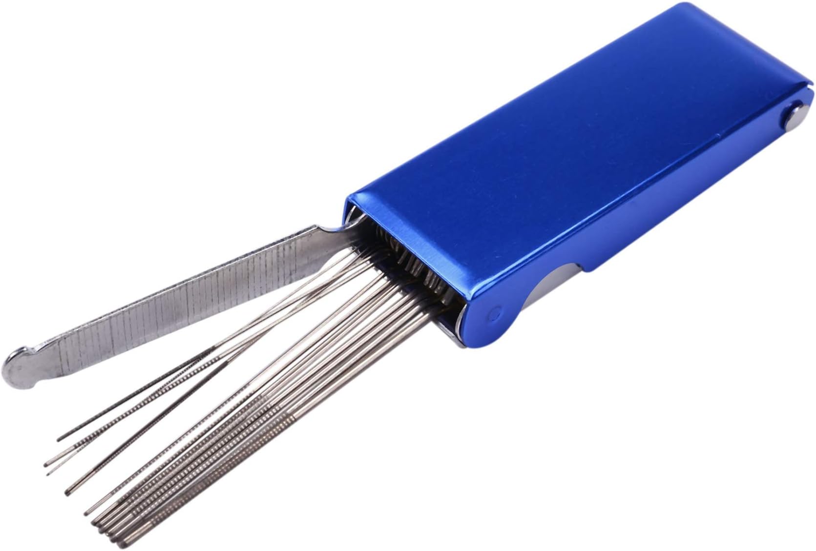 Hopper 13 in 1 Torch Tip Cleaner Tools Welding Tip Cleaner Nozzle Cutting Needles Kit Steel Reamers for Welding Soldering Cutting (1-pack)