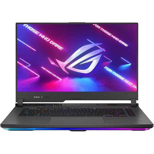 ASUS ROG Strix 15.6" 1440p Gaming AMD Ryzen 7 6800H （Octo-Core, 4.7GHz, 4MB Cache） RTX 3060 1TB SSD 16GB DDR5 Win 11 Home, Eclipse Gray, G513RM-WS74