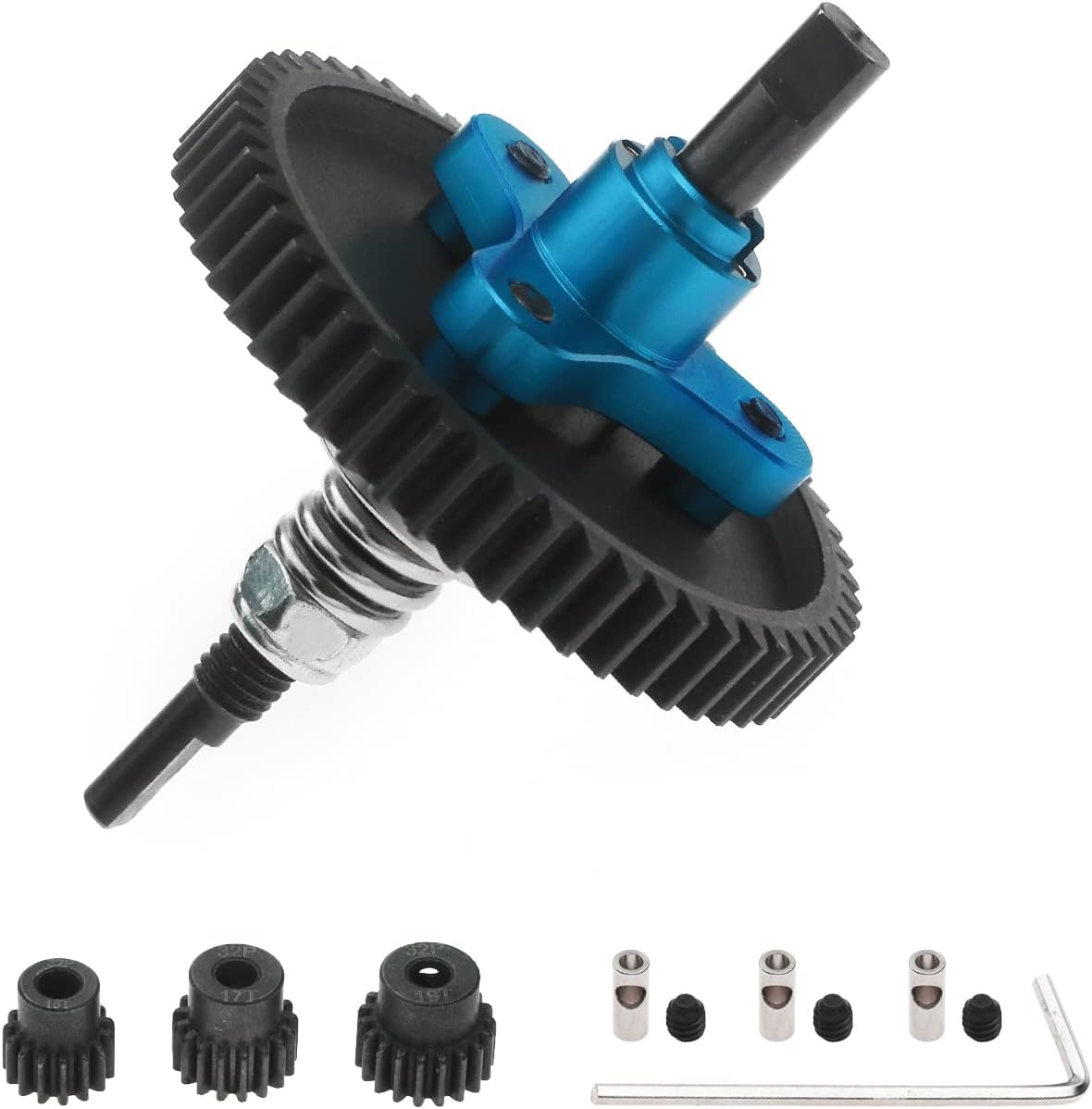 Hoodiess Slipper Clutch Eliminator, Differential Gear, with