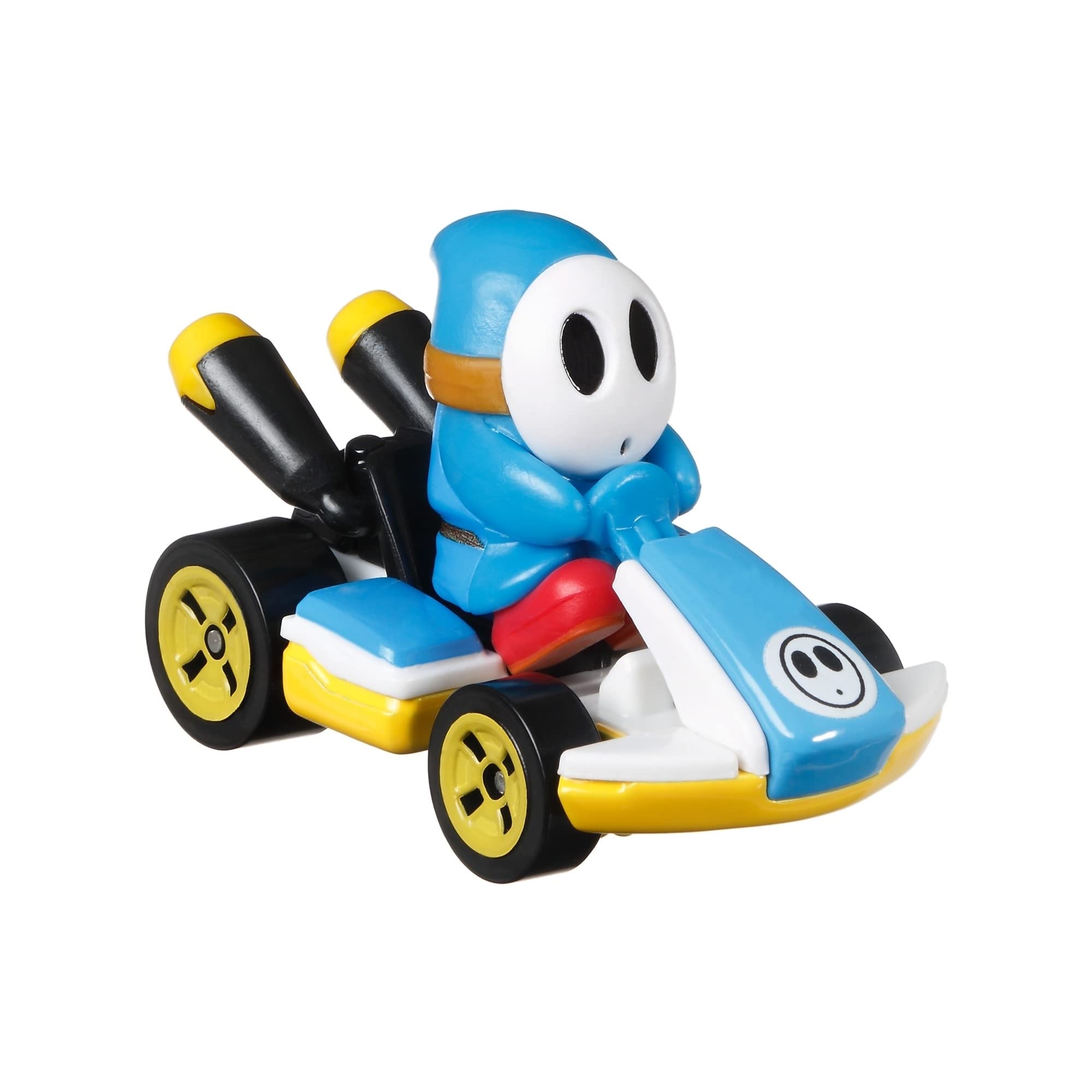 Hot Wheels Mario Kart - Véhicule Shy Guy Avec Planeur B Dasher - Échelle 1:64 - Jouet Enfant 3 Ans+