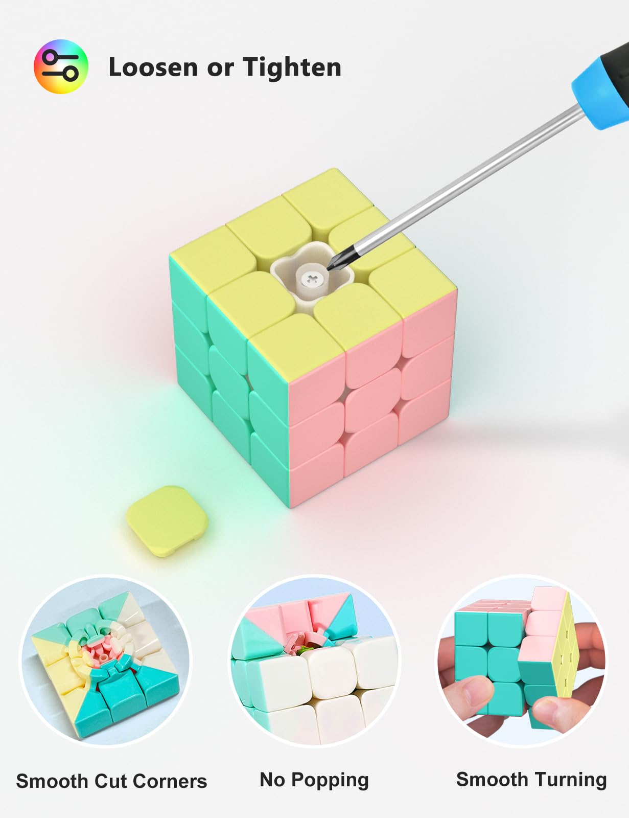 (*)様 wendy's pyramid 3raw white Amazon.com: Vdealen 2x2x2 3x3x3 Pyramid Stickerless Speed Cube Set