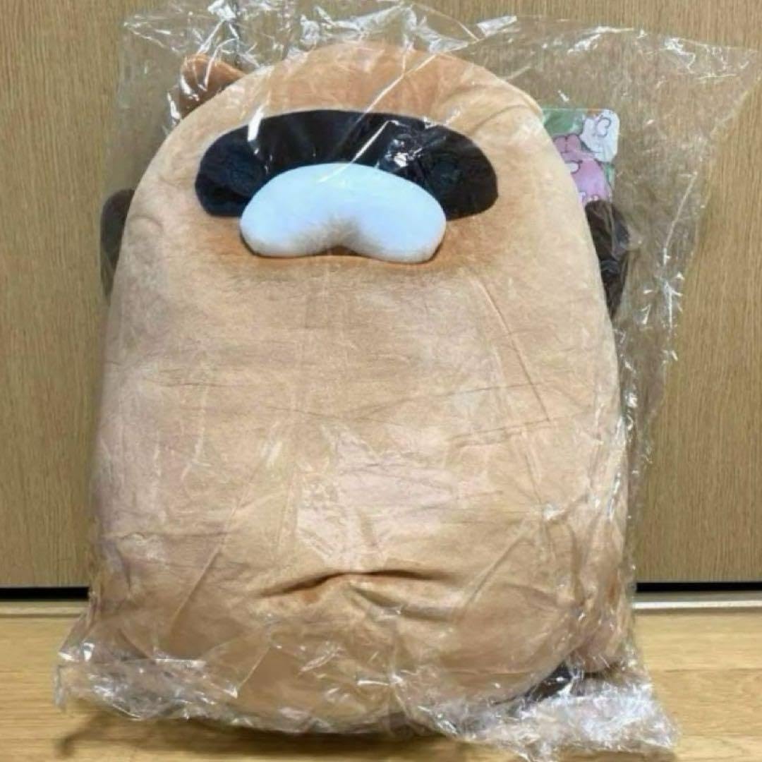 あおむけふれんず　もちふわぬいぐるみBIG2 キツネ　202602241604 Amazon.co.jp: あおむけふれんず もちふわBIGぬいぐるみ あらいぐま