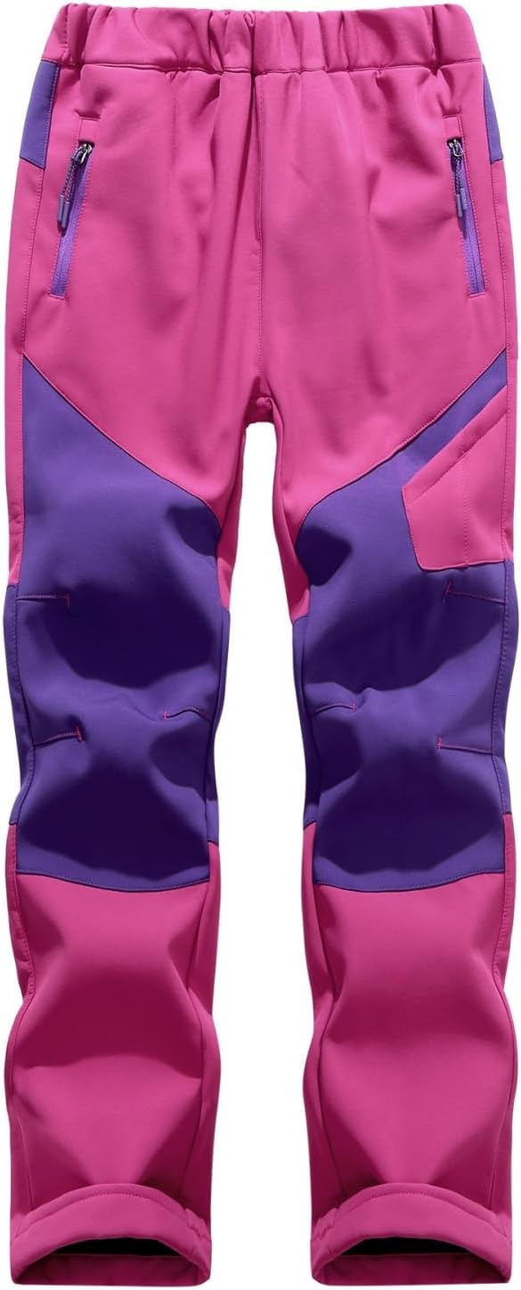 Snow Pants Waterproof Ski Pant Fleece Lined Winter Warm Snowboard Snowpants Outdoor Hiking Snowsuit