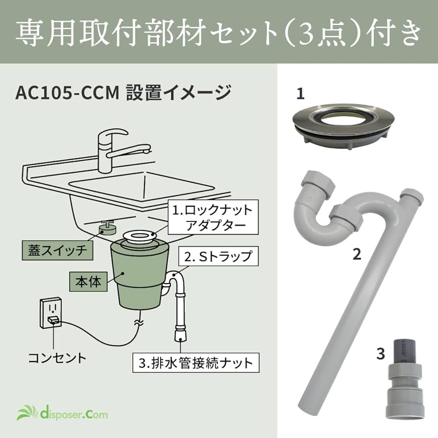 ディスポーザー　本体のみ　使えます。 楽天市場】【3,200円OFF 終了間近！期間限定オータムクーポン