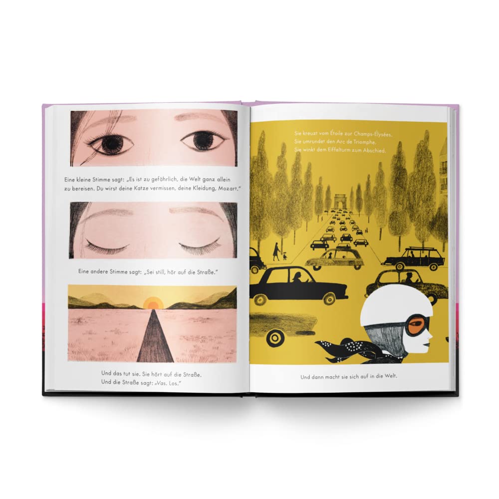 Das Mädchen auf dem Motorrad: Die Geschichte der ersten Frau, die die Welt auf einem Motorrad umrundete. Biografie für Kinder von 5 bis 9 Jahren. Klischeefrei & authentisch erzählt