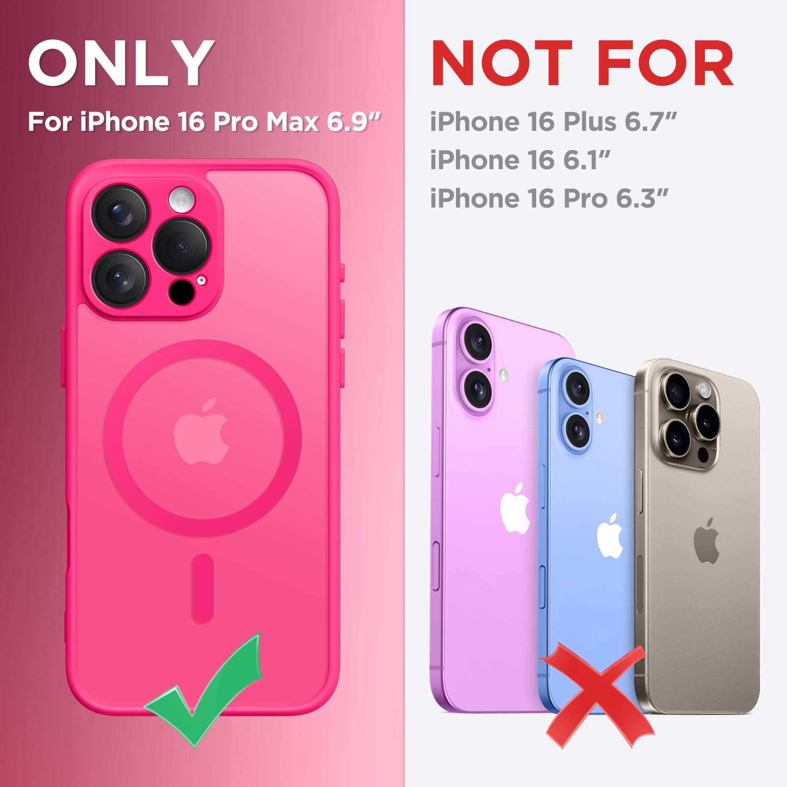 CAPRARO Magnetic Compatible with iPhone 16 Pro Max Case - Image 2