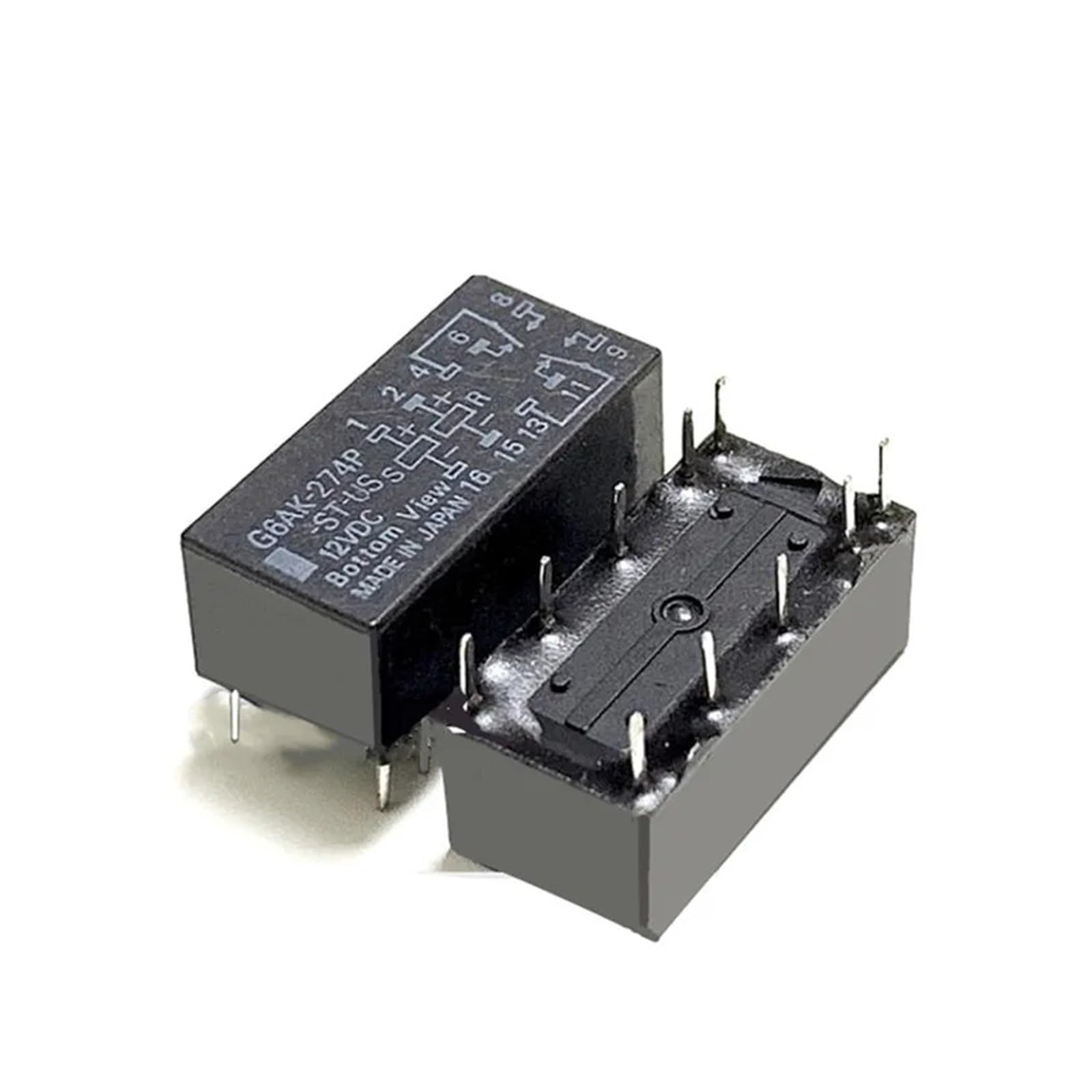 AARTERZZA Relay G6AK-274P-ST-US 12VDC G6AK-274P-ST-US-12VDC G6AK-274P 12VDC DC12V 12V DIP5 10PCS/LOT