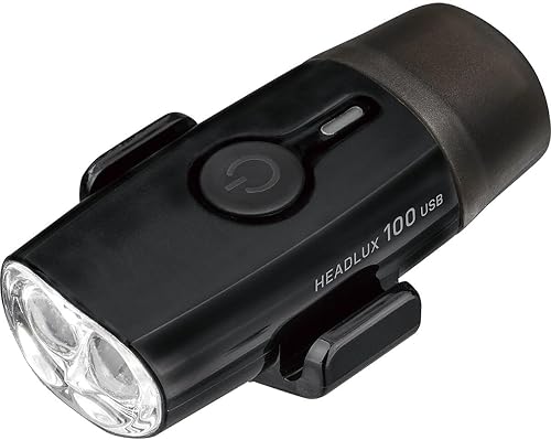 Topeak HeadLux Lampe de vélo rechargeable par USB 100 lumens