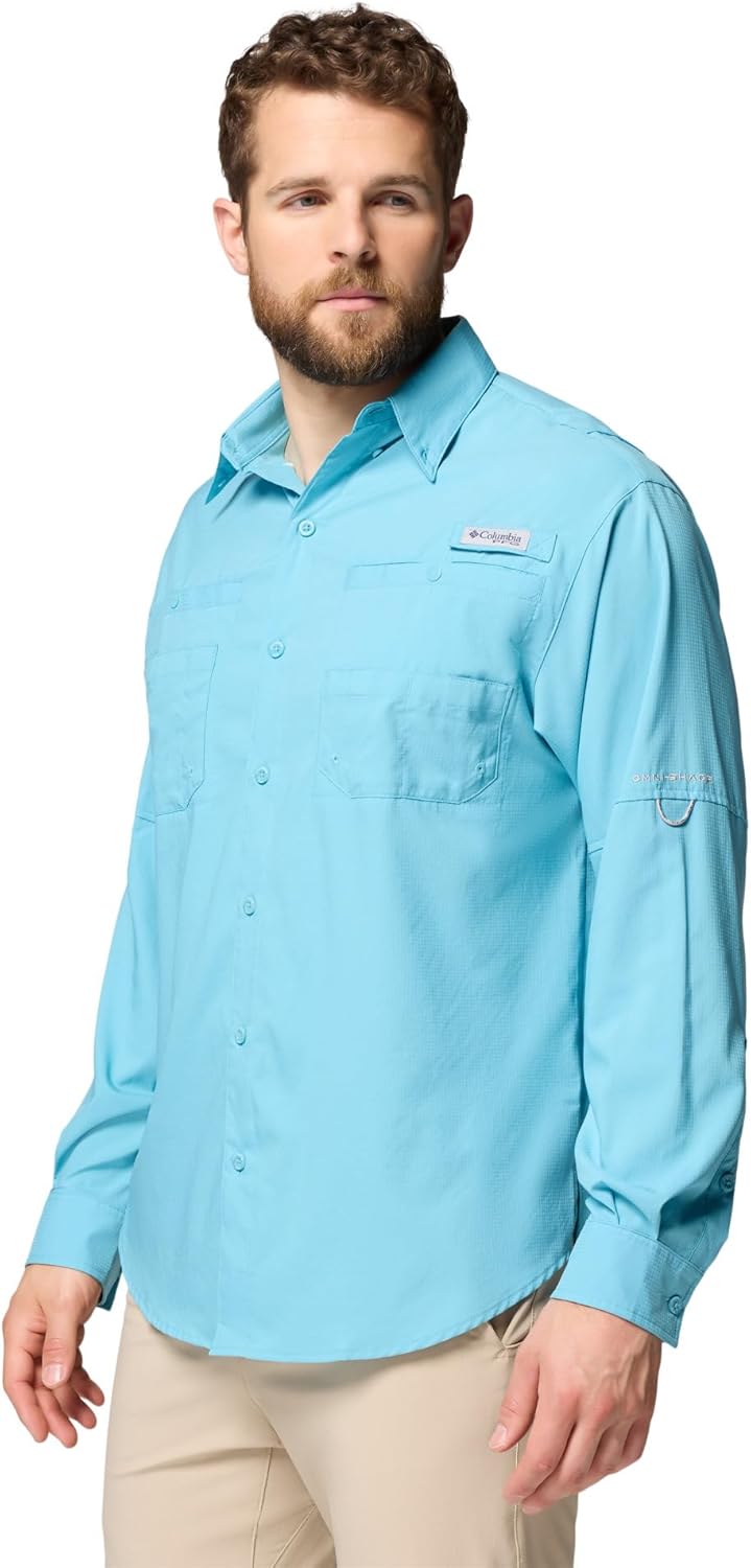Columbia Men's PFG Tamiami II UPF 40 Long Sleeve Fishing Shirt - Image 3