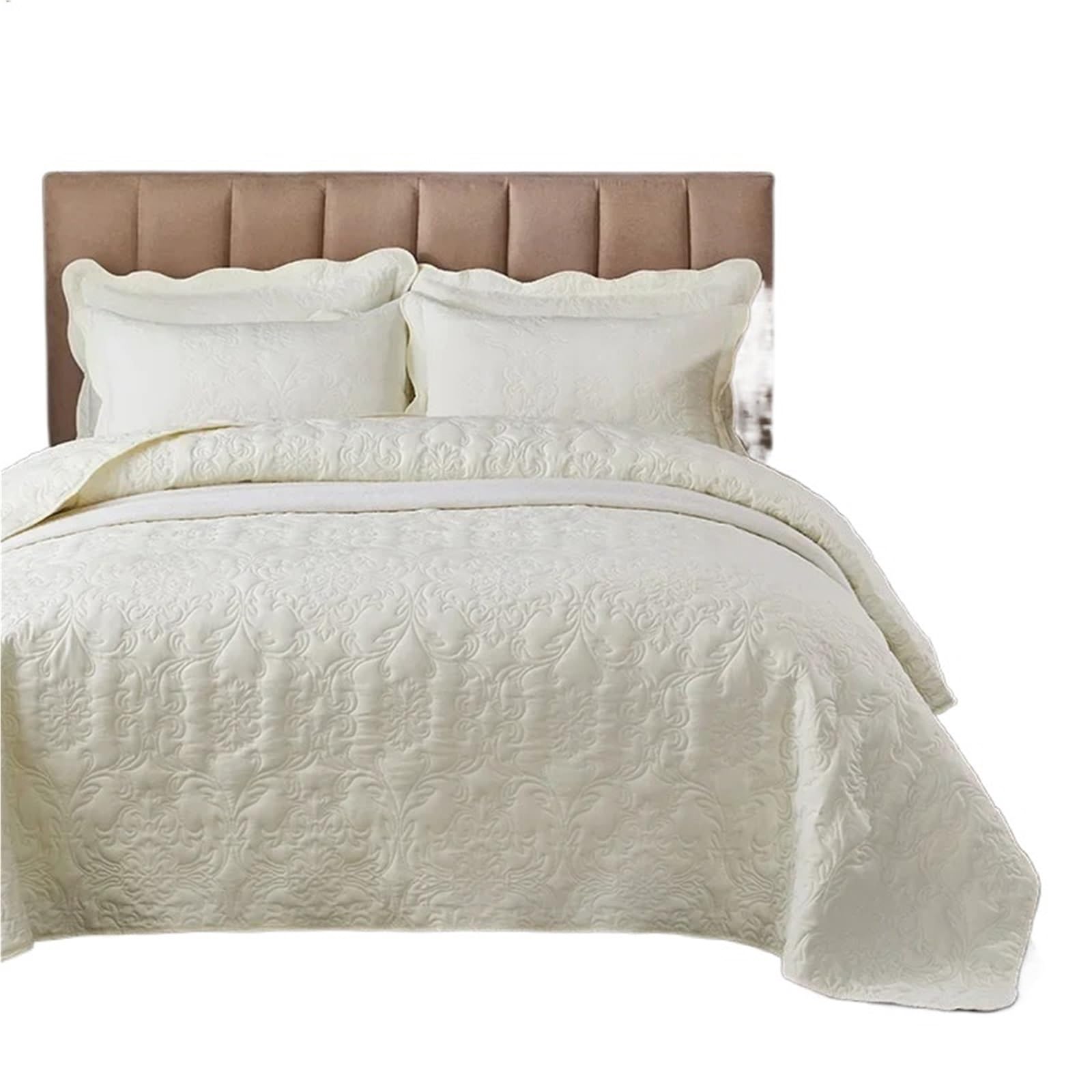 DAJGRHE Bedspread Quilted Bed Cover 220x240cm Coverlet King Size(Color 3,1pc 240x250cm)