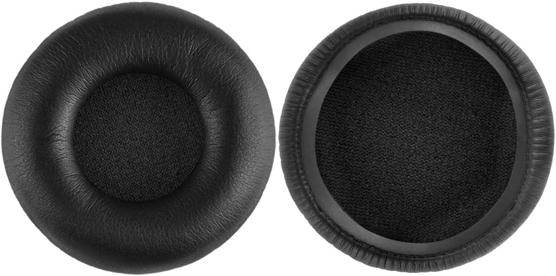 Geekria QuickFit Extra Thick Replacement Ear Pads for AKG K450, K480, Q460, K430, K420 Headphones Ear Cushions, Headset Earpads, Ear Cups Repair Parts (Black)