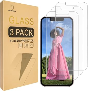 Mr.Shield Tempered Glass Screen Protector for iPhone 13 Mini [5.4 Inch]