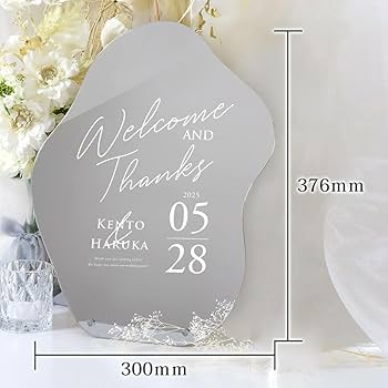 ウェルカムミラー 結婚式 ウェディングミラー 楽天市場】ウェルカムボード ミラーの通販