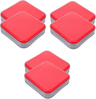 Veemoon 6 Pçs Bolsa De Embreagem Para CD Bolsa Quadrada Carteiras De Viagem Suportes De Bolsa Para O Seu Carro Carteira Rígida Suportes De Carro Suportes Para Carro Estojo De Dvd Saco De