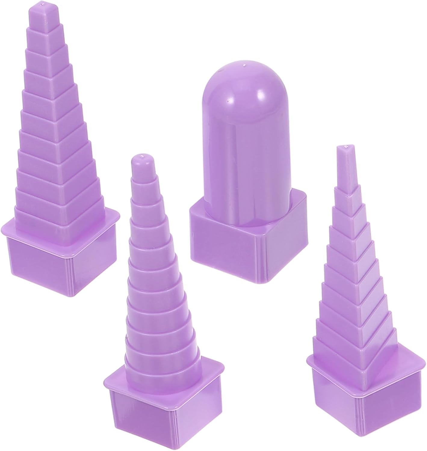 Gadpiparty 4pcs Paper Quilling Tower Tool Quilling Borders Wire Winding Craft DIY Supplies