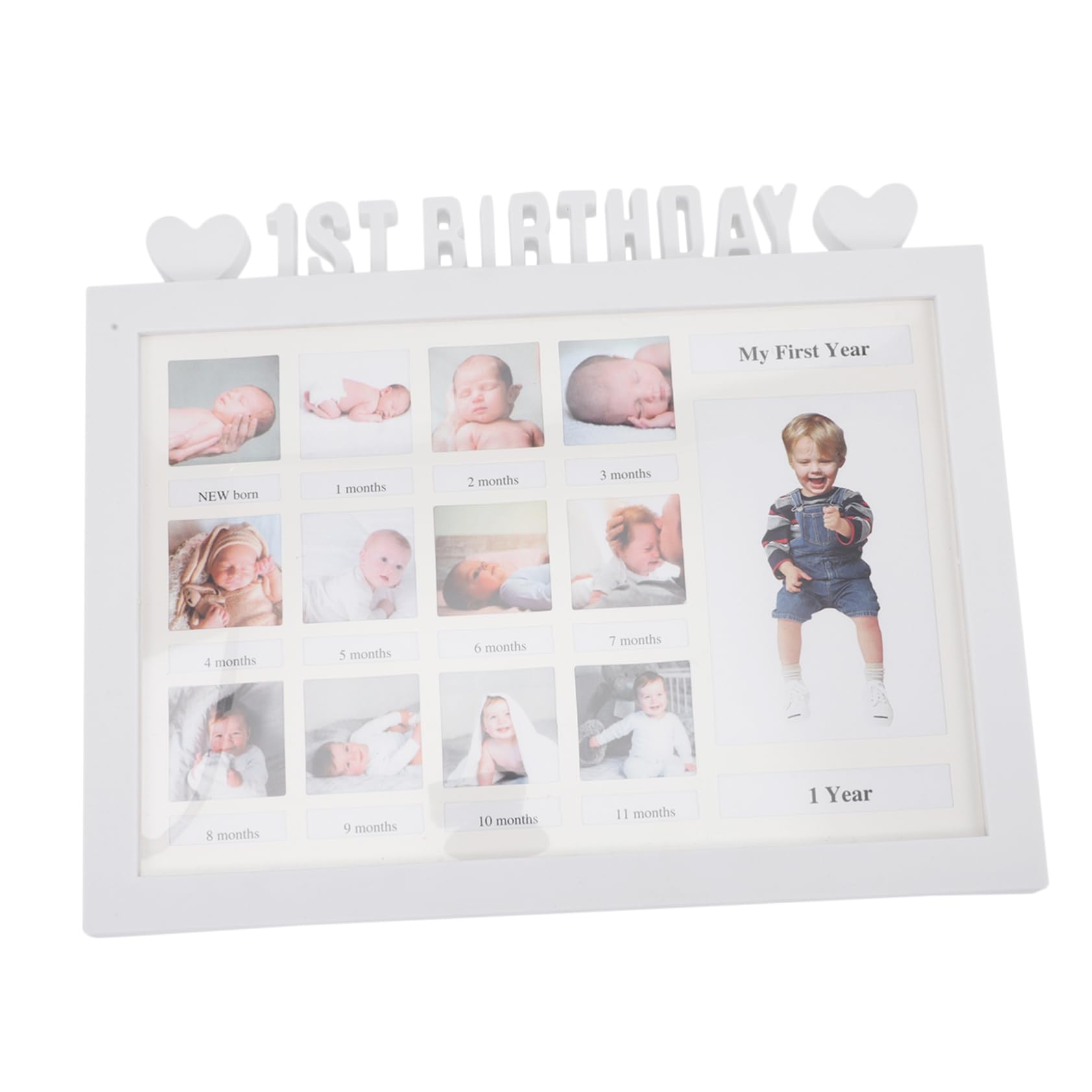 Portafoto Per Compleanno Del Cornice Creativa Per Foto Mensili Mesi Di Ricordi Design Elegante Per Decorazioni Festa Di Compleanno