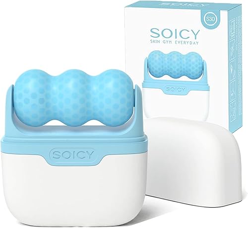 Rodillo de hielo para cara, ojos, cuerpo, rodillo de hielo facial frío para hinchazón ocular, migraña, alivio del dolor, lesiones menores, productos