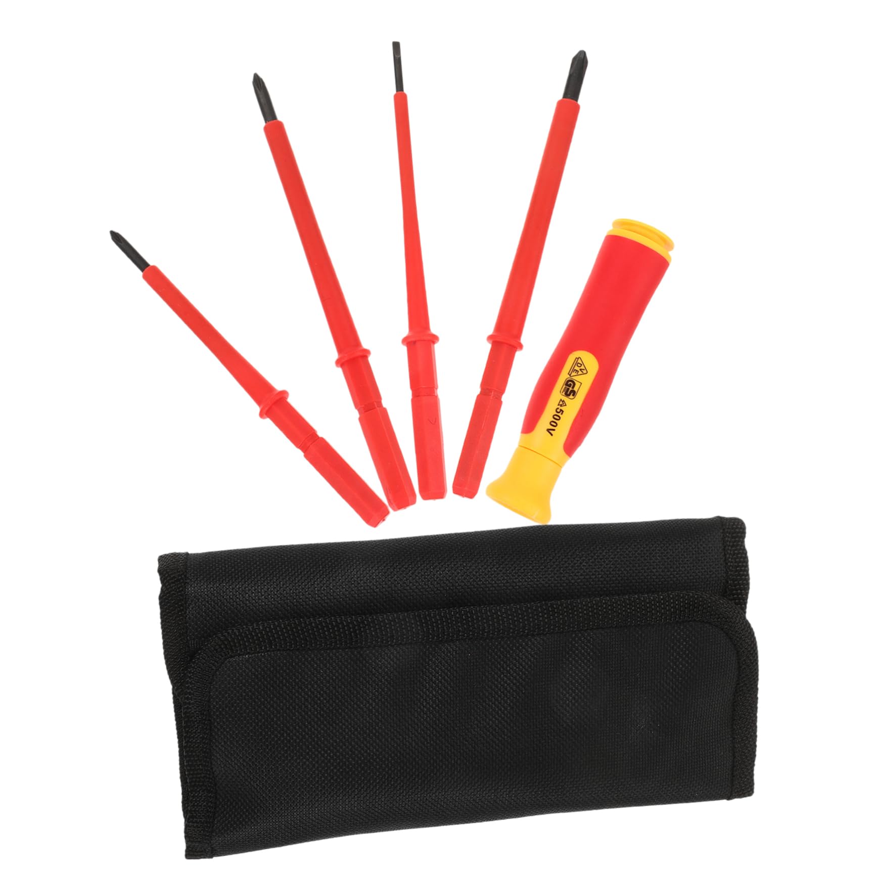 Angoily 5 Set set di strumenti per elettricista cacciavite a taglio elettronica set cacciaviti professionali elettroutensili utensili elettrici per elettricista attrezzi da elettricista pp