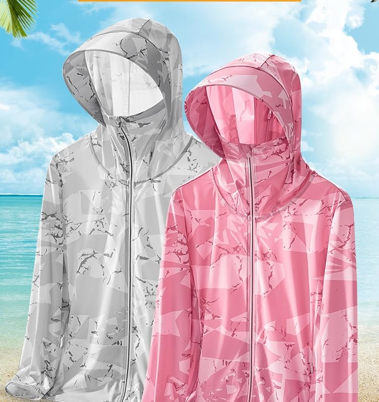 Chaqueta de protección solar transpirable y ropa de verano unisex de manga larga 2