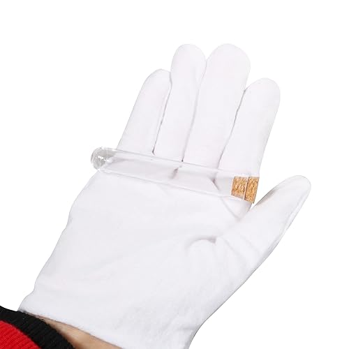 Miniatura 5 de uxcell 10 tubos de ensayo de plástico PS con tapones de corcho, base redonda, 0.512 x 3.071in, contenedor de almacenamiento para experimentos