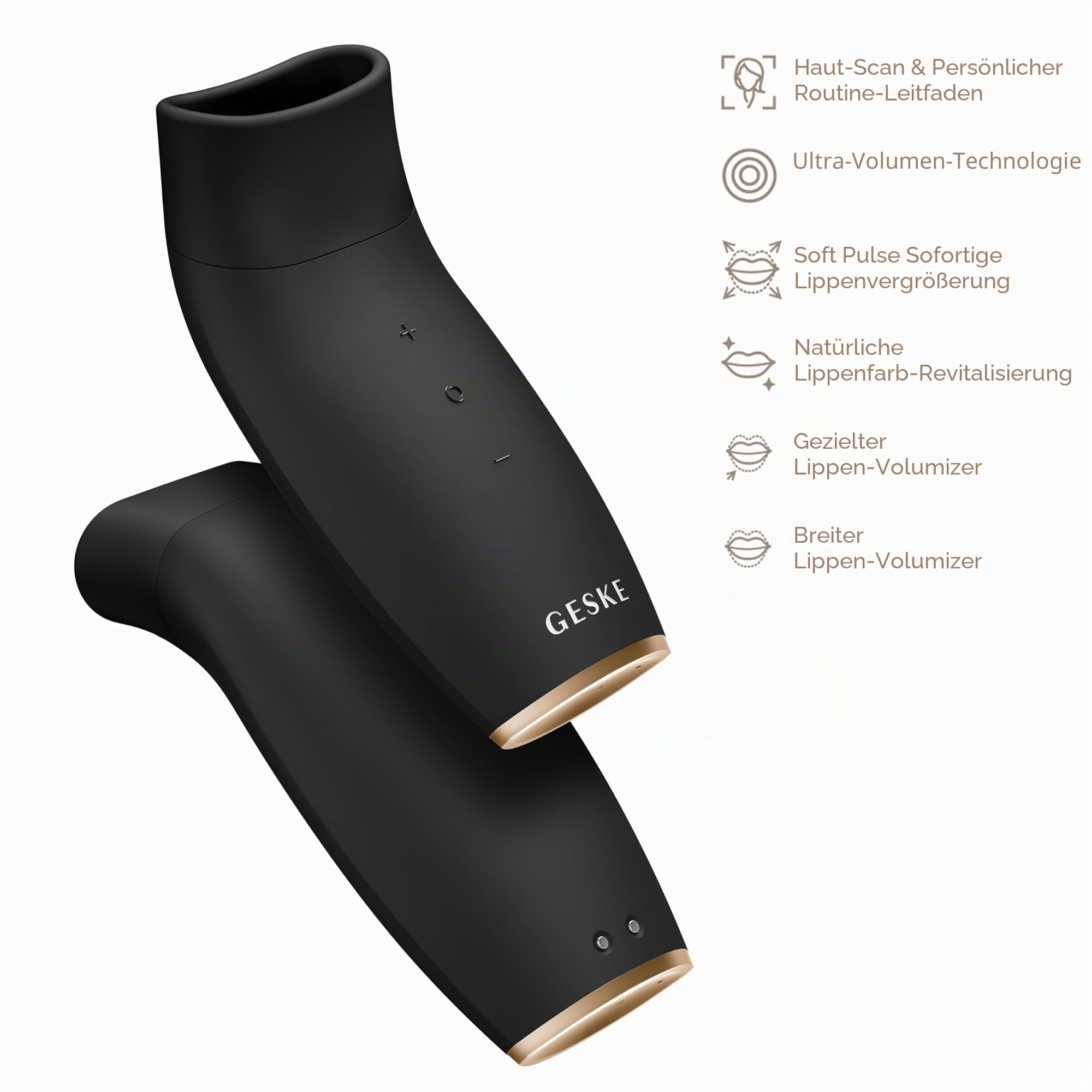GESKE SmartAppGuided™ Lip Volumizer & Booster 6 in 1 Quick Lip Plumper Lippenbooster vollere Lippen