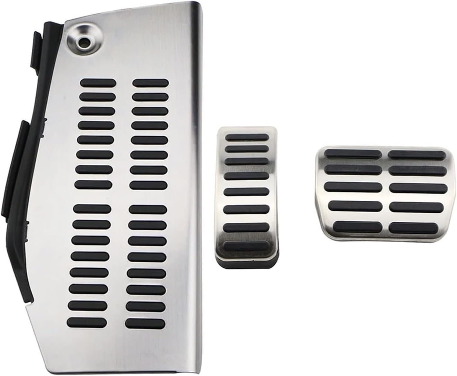 for VW for Polo for Golf 4 for Bora for Beetle for RSi for GTI R32 Car Pedals Gas Brake Foot Rest Pedal Rubber Pads Covers(Rest)