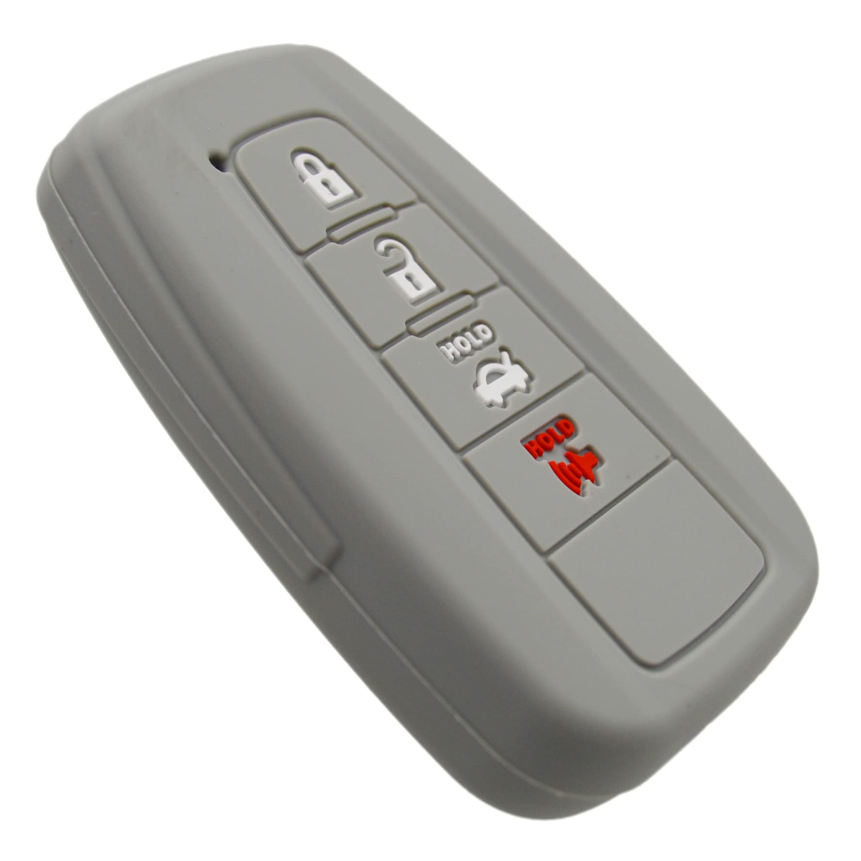 Silicone Remote Key Fob Cover for Toyota Camry 2018-2024 XLE XSE LE SE Corolla Avalon C-HR Highlander Prius RAV4 4Runner Prado