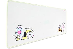 Hamee BT21 MY LITTLE BUDDY SERIES Desk Mat: The Cutest BTS Desk Accessory