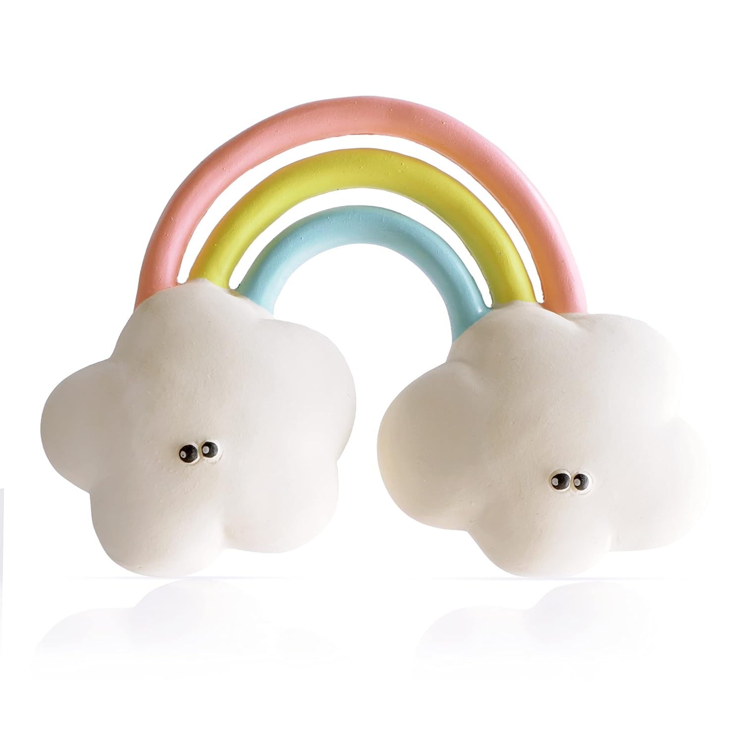 Lanco 8424678907317 Pretty Rainbow; 100% Natural Rubber, White, 200 g