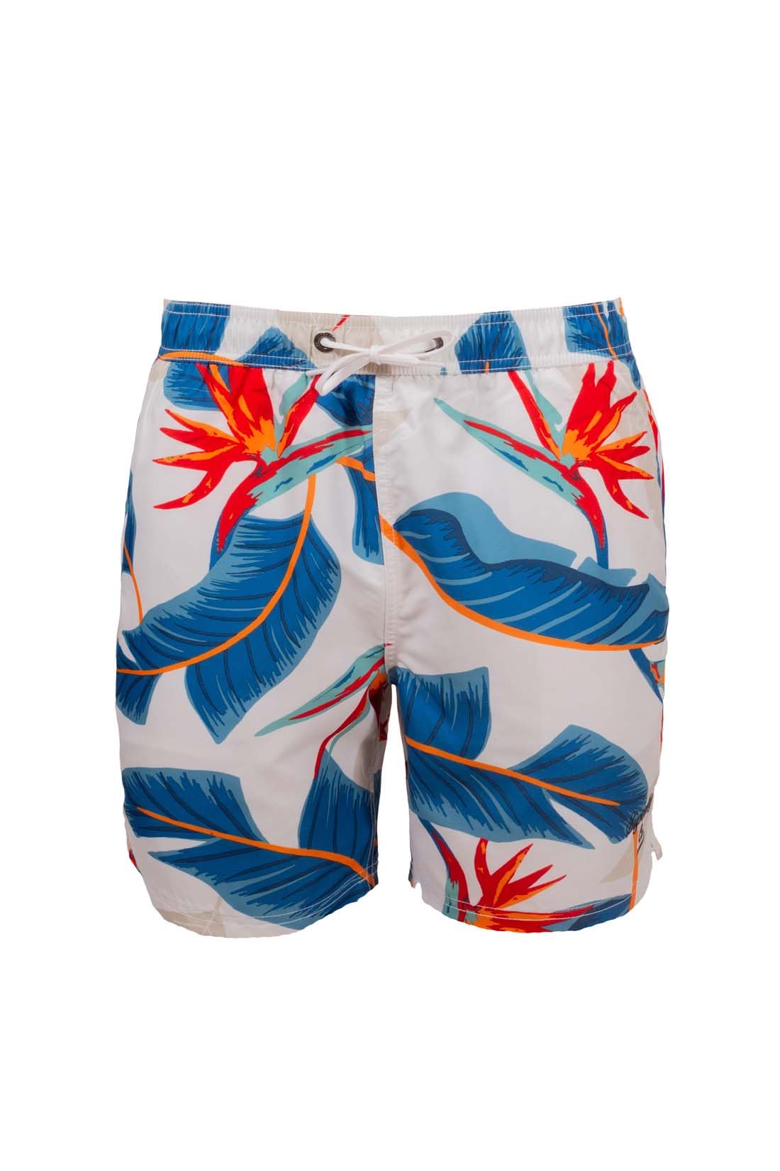Superdry Hawaiian Print 17" Swimshort Men - XXL